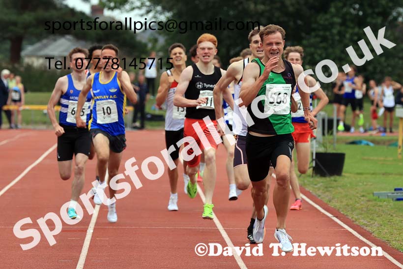 1500 metres, 2025 NEGP No 5 Monkton, Wednesday, July 23rd. Photo: David T. Hewitson/Sports for All Pics